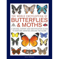 The World Encyclopedia of Butterflies & Moths: A Natural History and Identification Guide to Over 565 Varieties Around the Globe - Hardcover